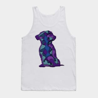 Shih Tsu cut art Tank Top